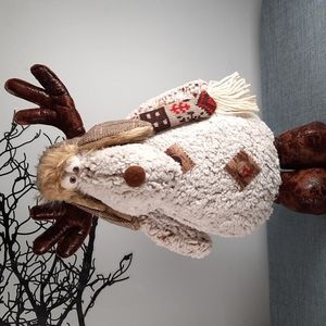 Reindeer Moose Whimsical Plush Standing Christmas Winter Fun Adorable NWT